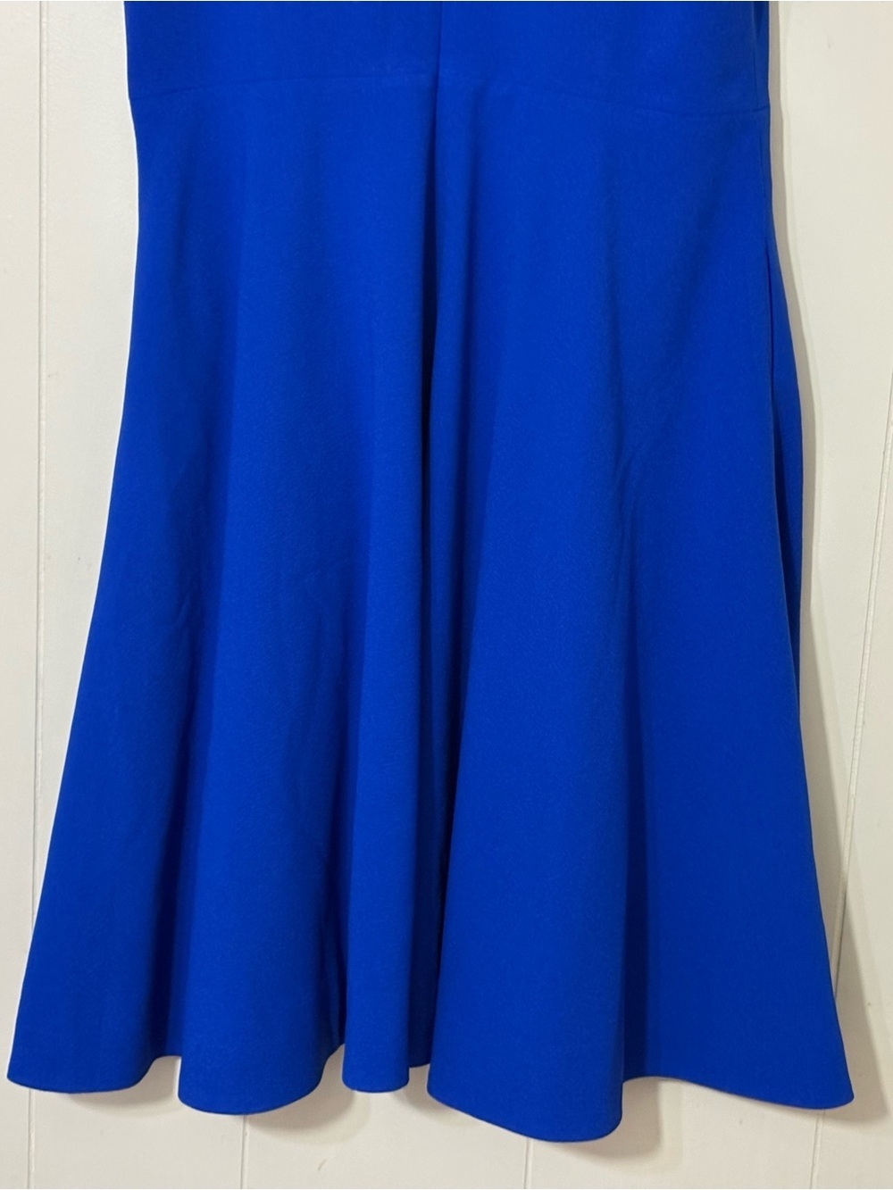 Dress The Population Catalina Fit & Flare Dress Blue V-Neck XXL Cocktail - Picture 9 of 11